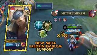 FREDRINN BUFF !! NEW META FREDRINN EMBLEM SUPPORT HEALING NYA DERES BANGET CUY !! FREDRINN GAMEPLAY