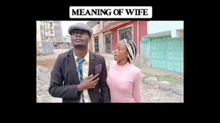 meaning of wife