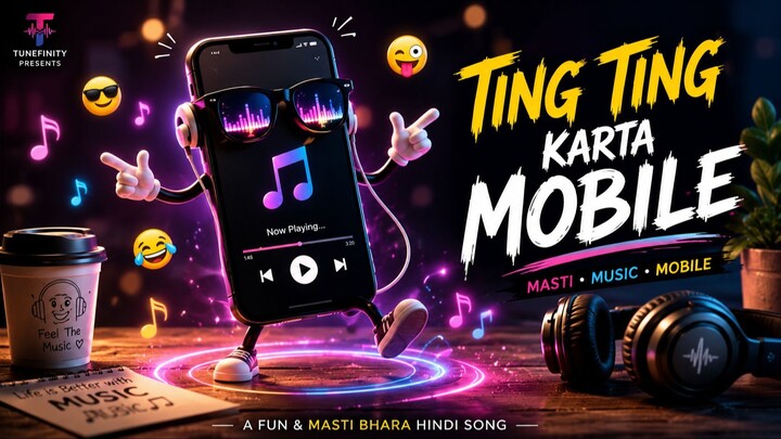 Ting Ting Karta Mobile 😂｜Masti Bhara Hindi Song