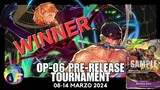One Piece TCG - Recap Prerelease OP06 WINNER 🏆