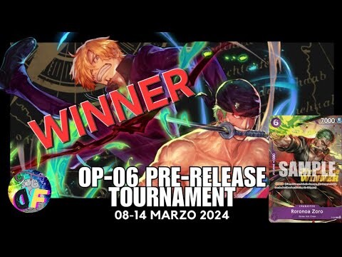 One Piece TCG - Recap Prerelease OP06 WINNER 🏆