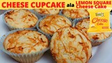 CHEESE CUPCAKE ala Lemon Square | How to make Cheese Cupcake | Copycat