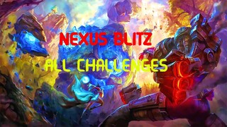 Nexus Blitz All Challenges Gameplay! League of legends Events! lol online