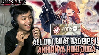 All Out Gacha Bagpipe , Akhirnya Pertama Kali Gw Laksek !! ~ Arknights Indonesia