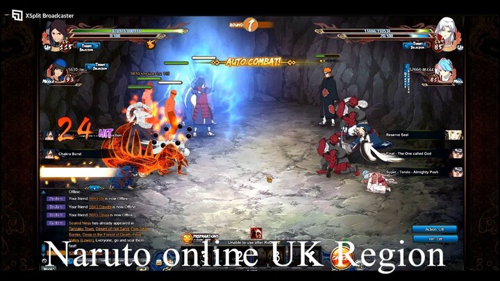 Naruto Online Live Stream Gameplay