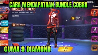 CARA MENDAPATKAN BUNDLE COBRA RAGE FREE FIRE | BUNDLE LEGENDARY COBRA RAGE FREE FIRE