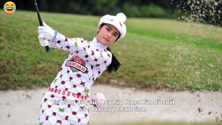 Hương Giang, Đỗ Mỹ Linh và những bóng hồng sân golf của showbiz Việt #showbiz