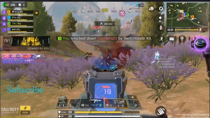 Epic Battle Cod mobile Garena | Gameloop Emulator