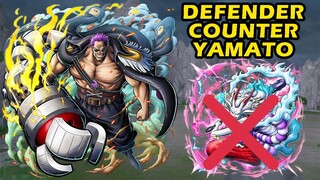 Gameplay ZEPHYR FILM Z - BEST DEFENDER COUNTER YAMATO HYBRID - One Piece Bounty Rush