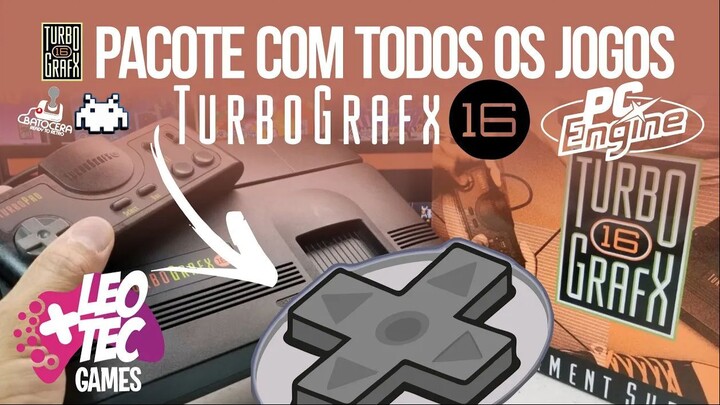 As CURIOSIDADES que você não SABIA SOBRE O ️TURBO GRAFX16   engine pc CD +PACOTE