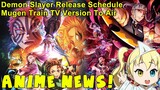 Anime News: Demon Slayer Schedule Released! Mugen Train TV Version To Air Before New Content!