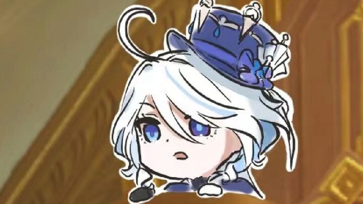 【السيد الضعيف القلب】 فوفو: ما أشد الحماسة هنا! الخادم: نعم!