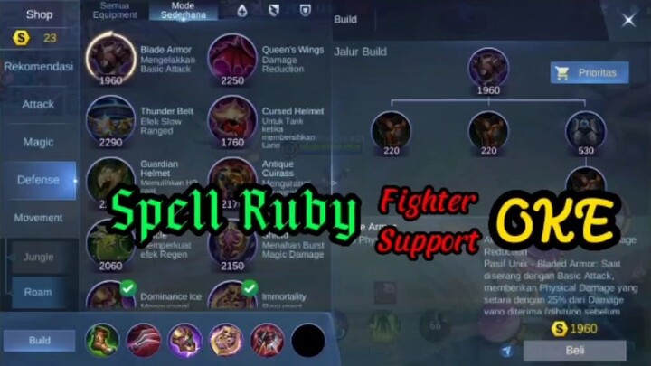 Wow!!!!!!  Item Ruby Terkuat, Auto Assist berlimpah....