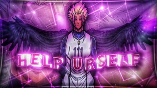 AMV Shidou 😈 Blue Lock - Help Urself