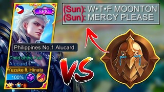 What Will Happen if Top 1 Global Alucard Play in Warrior Ranked?! 😱 | Enemy Thought I'm Using Cheat!