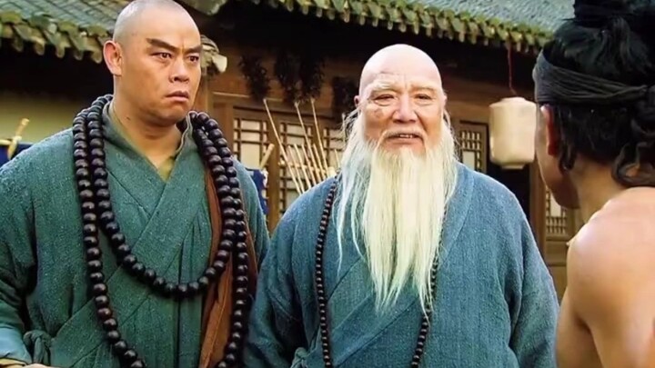 Phim truyền hình [Thủy Hử] Sư phụ tặng cho Lục Trí Thâm một cây gậy thiền. Hóa ra sư phụ chính là nh