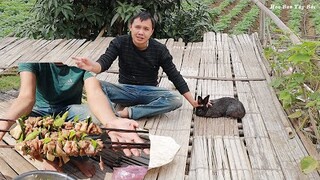 Thỏ Nướng Lá Chanh | Hoa Ban Tây Bắc