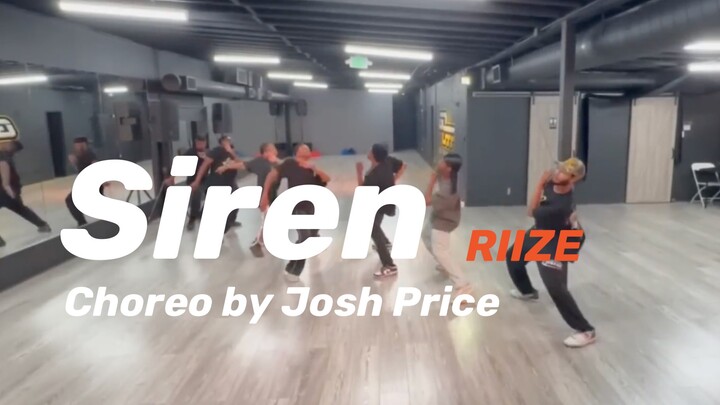 RIIZE "Siren" choreographer version on the same screen comparison