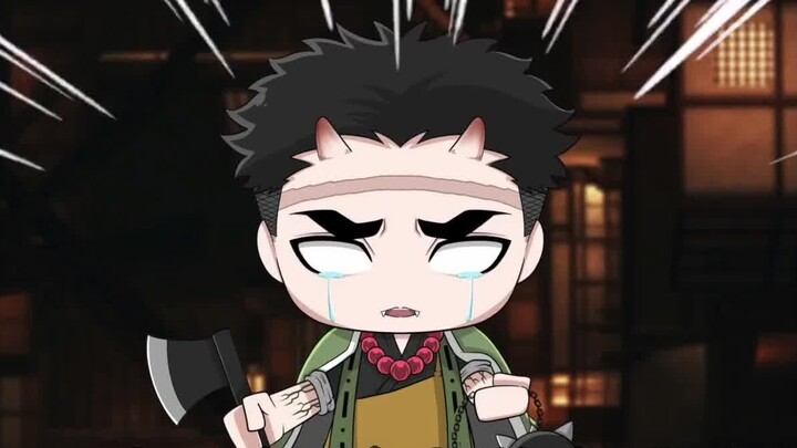 [ Kimetsu no Yaiba ] Jika Gyoumei Menjadi Hantu (Bahasa Jepang + Terjemahan Mandarin Buatan Sendiri)