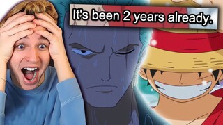 THE STRAWHATS RETURN!! POST-TIMESKIP REACTION!