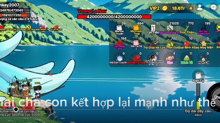 khi hai cha con kết hợp lại #BuildaGame #钓魂 #33453390