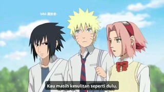 ketika Naruto sekolah "si beban sedang terbebani".