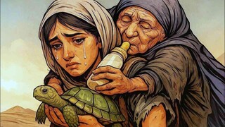 قصة البنت الصبورة🥺 أمها لم تجد علاجا فحملتها على ظهرها.. فأفرغ الله عليها صبرا