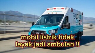 inilah alasan mengapa mobil listrik jangan dijadikan ambulan