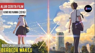 BERTUKAR TUBUH NAMUN BERBEDA WAKTU || Alur Cerita Film Kimi No Nawa - Your Name (2016)