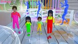 Yuta Mio Kena Jebakan Kandang Kaca Disuruh Adu Jotos Dengan Skicer Biru | Sakura School Simulator