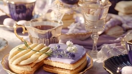 video- violet set