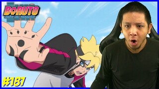 💎 BORUTO USES KARMA FOR THE FIRST TIME 💎 | Boruto Episode 187 - Karma | Reaction