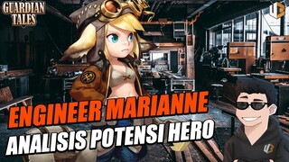 Analisis Hero Engineer Marianne | TIPS GUARDIAN TALES INDONESIA