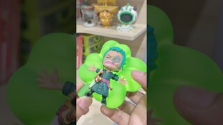 Zoro sweet dream#aesthetic #desksetup #unboxingvideo #greenaesthetic #roronoazoro #onepiece #asmr