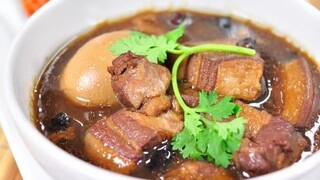 หมูพะโล้ (พะโล้หมูสามชั้น)