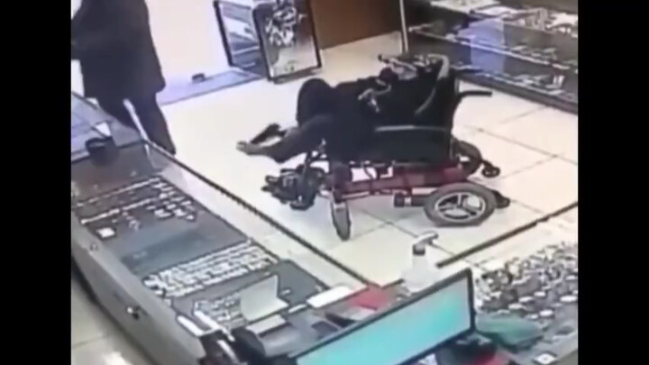 Though physically disabled, one's will remains strong.