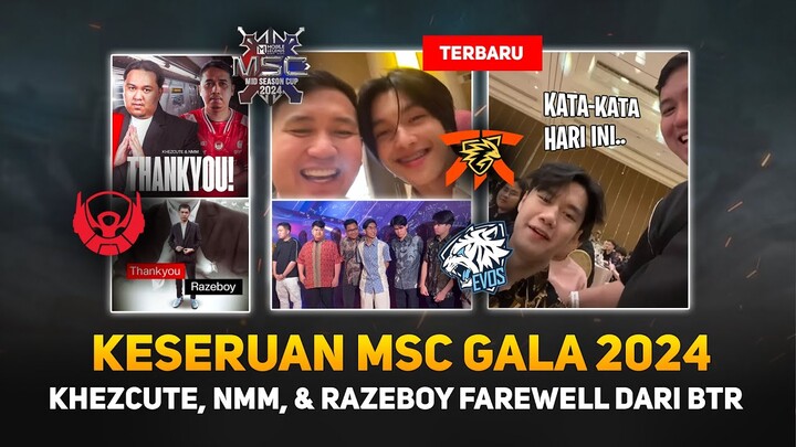 Keseruan MSC Gala 2024 ! Tim Indonesia Pakai Batik 🥳 ! Khezcute, Nmm, & Razeboy Farewell dari BTR !