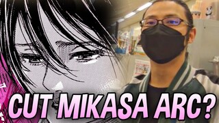 Isayama is FORCED To CUT MIKASA'S ARC? | Attack On Titan Manga Chapter 139 RUMOURS