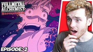 ED AND AL'S TERRIBLE PAST!! Fullmetal Alchemist: Brotherhood Ep. 2 REACTION