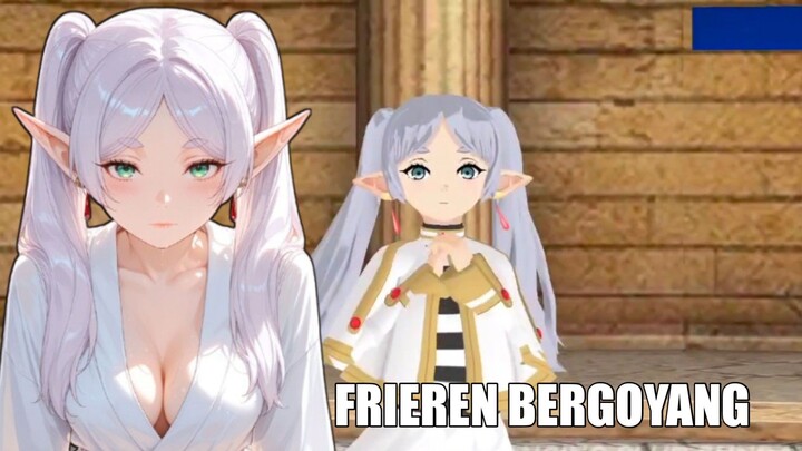 Frieren memutuskan untuk bergoyang sejenak, goyangannya bikin gak bisa berkata-kata‼️🥵