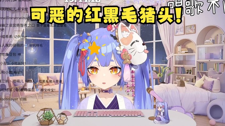 [阿梓]梓毛？都是那个红黑毛猪头先开始叫的😡