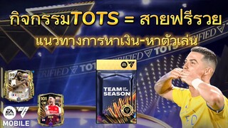 แนวทางการทำทีมจากกิจกรรม TOTS | FC MOBILE