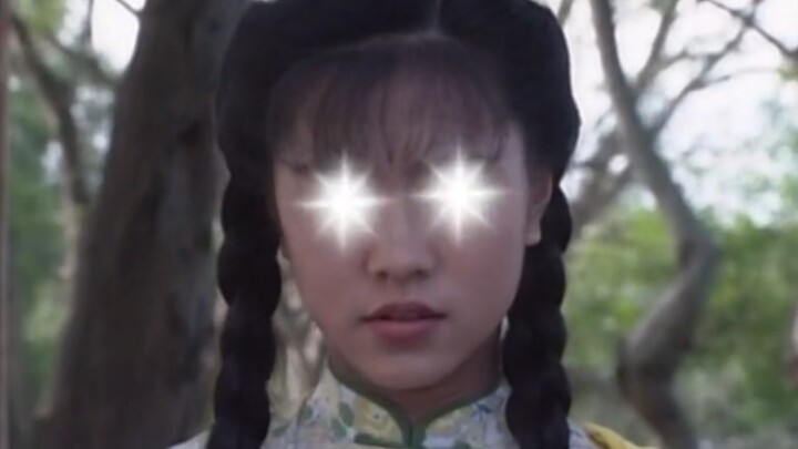 The girl’s eyes gleam briefly, and she can foresee impending disasters.