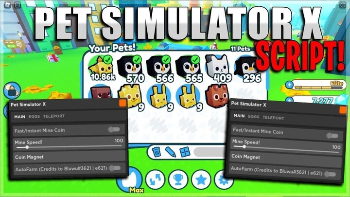 PET SIMULATOR X SCRIPT NEW | SCRIPT FOR ROBLOX UNDETECTED | FREE 2022