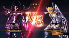 [WYVERN] RHADAMANTHYS VS [GOD CLOTH CYGNUS] HYOGA