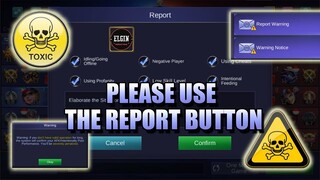 WHY REPORTING PLAYERS CAN HELP EVERYONE 🚫