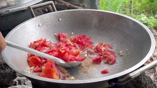 delicious food in farm