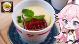 Honkai Impact 3rd Recipe: Ele Chawan-mushi | 崩壊3rd 料理 うなぎ入り茶碗蒸し再現