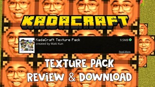 Kadacraft Texture Pack Review and Download! Credits to Maki Kun and SpongeJosh :) | Download Now!