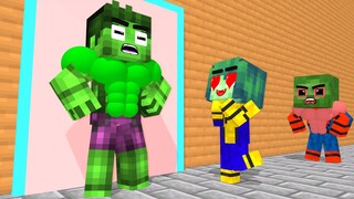 Monster School : Strong SpiderMan Baby vs JJ- Minecraft Animation